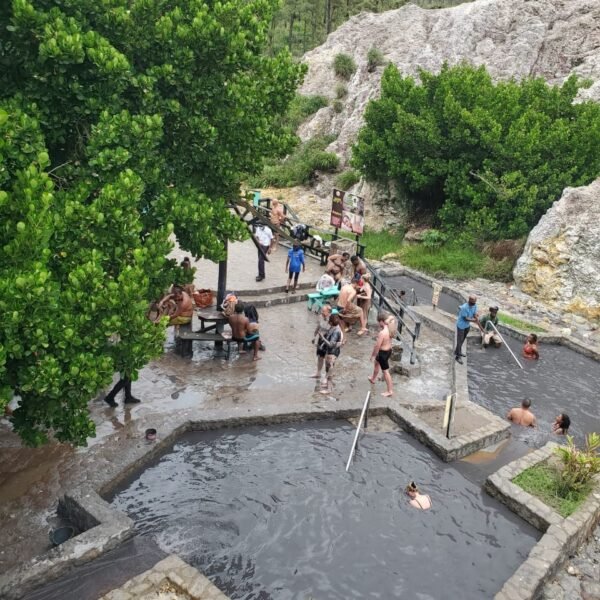 mud-bath-tour in St. Lucia